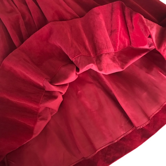 BCBG Red Beaded Party Christmas Day Dress - Picture 7 of 9